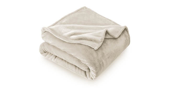 oyster microplush blanket