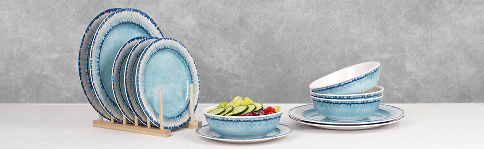 melamine plates and bowls