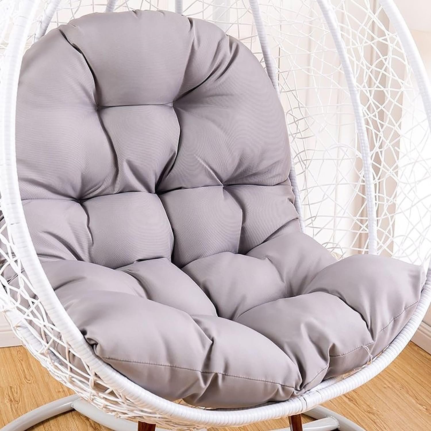 711svI_kwhL._AC_SL1500 Outdoor Rocking Chair Cushion, Cushion Rocking Chair Recliner Cushion Outdoor Suitable for Front Porch, Living Room, Patio, Garden, Yard Black