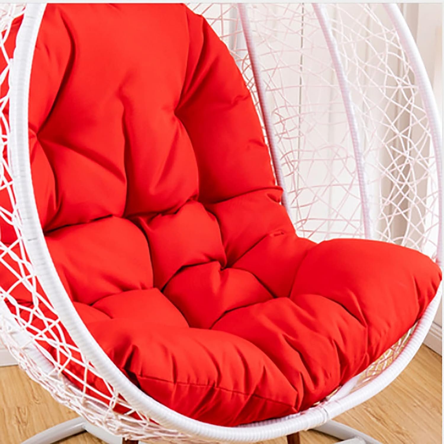 713kIbVmhUL._AC_SL1500 Outdoor Rocking Chair Cushion, Cushion Rocking Chair Recliner Cushion Outdoor Suitable for Front Porch, Living Room, Patio, Garden, Yard Black