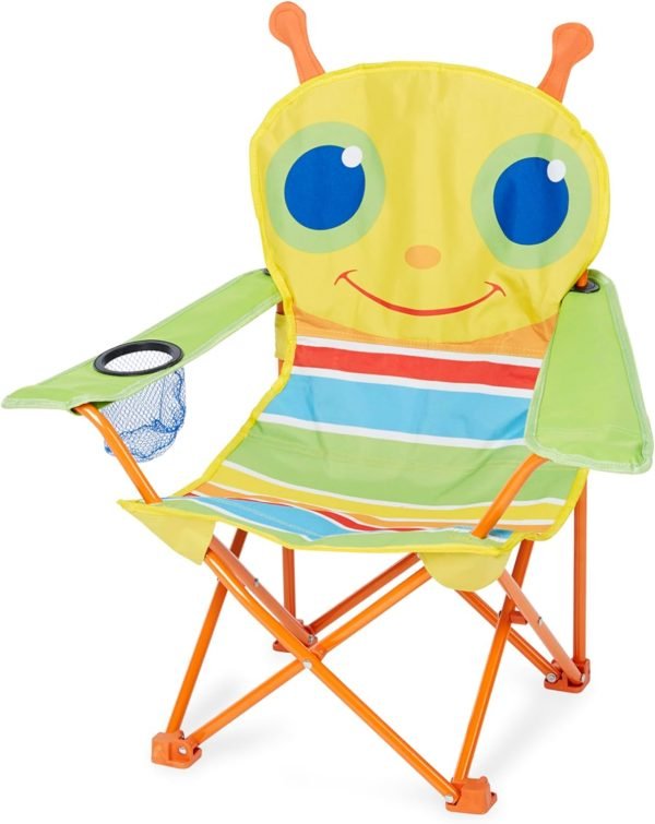 Melissa & Doug Sunny Patch Giddy Buggy Folding Lawn & Camping Chair (Frustration-Free Packaging)