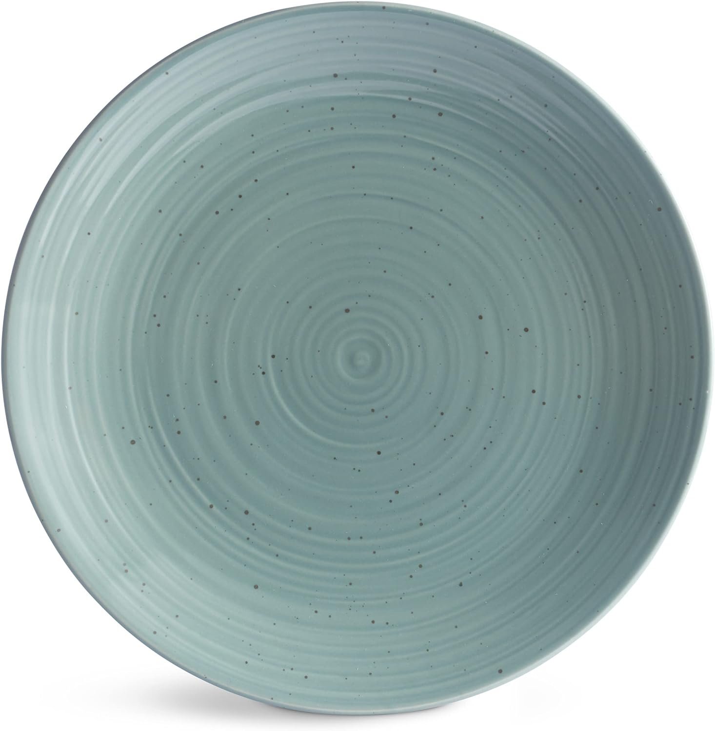 Sango Siterra Artist’s Blend 16-Piece Stoneware Dinnerware Set with Round Plates and Bowls, Muticolor