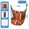 Hanging Swing Canvas Hanging Chair College Student Dormitory Hammock with Pillow Indoor Camping Swing Adult Leisure Chair