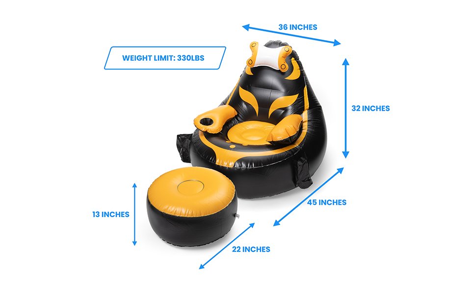 game chair for kids dimensions