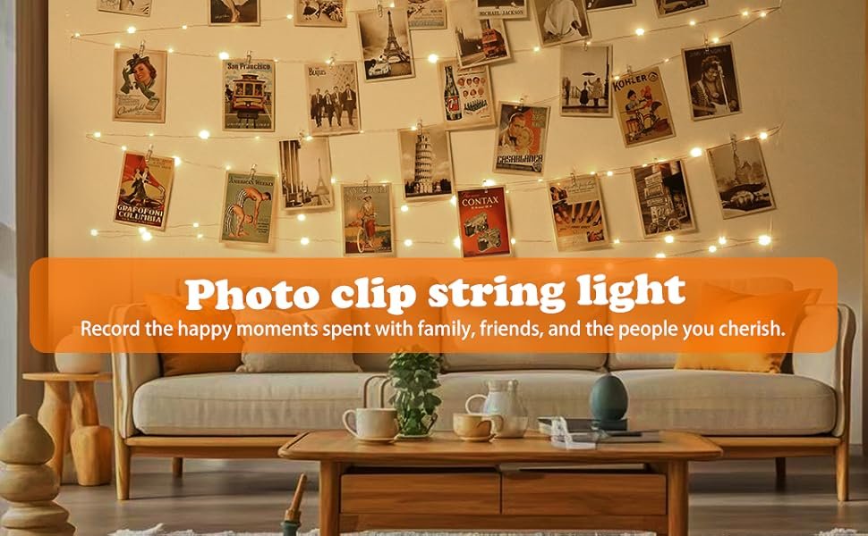 photo clips string lights